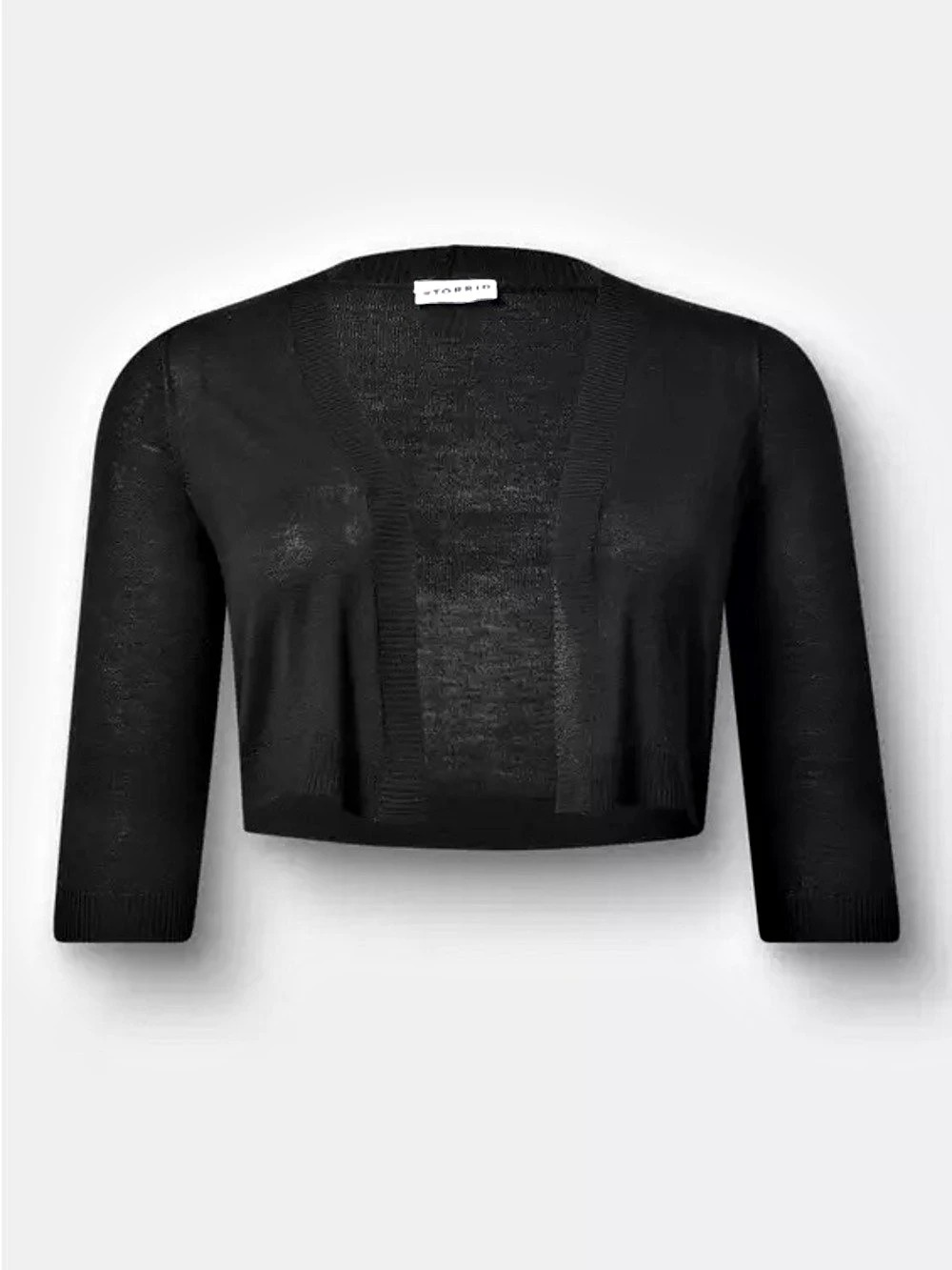 Torrid Black Cropped Cardigan NWT